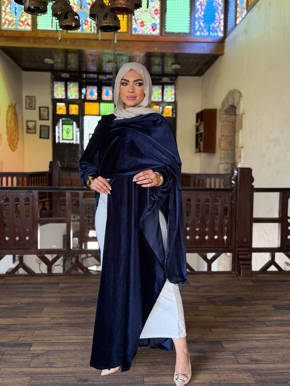 Kaftan Shawl Imported Velvet