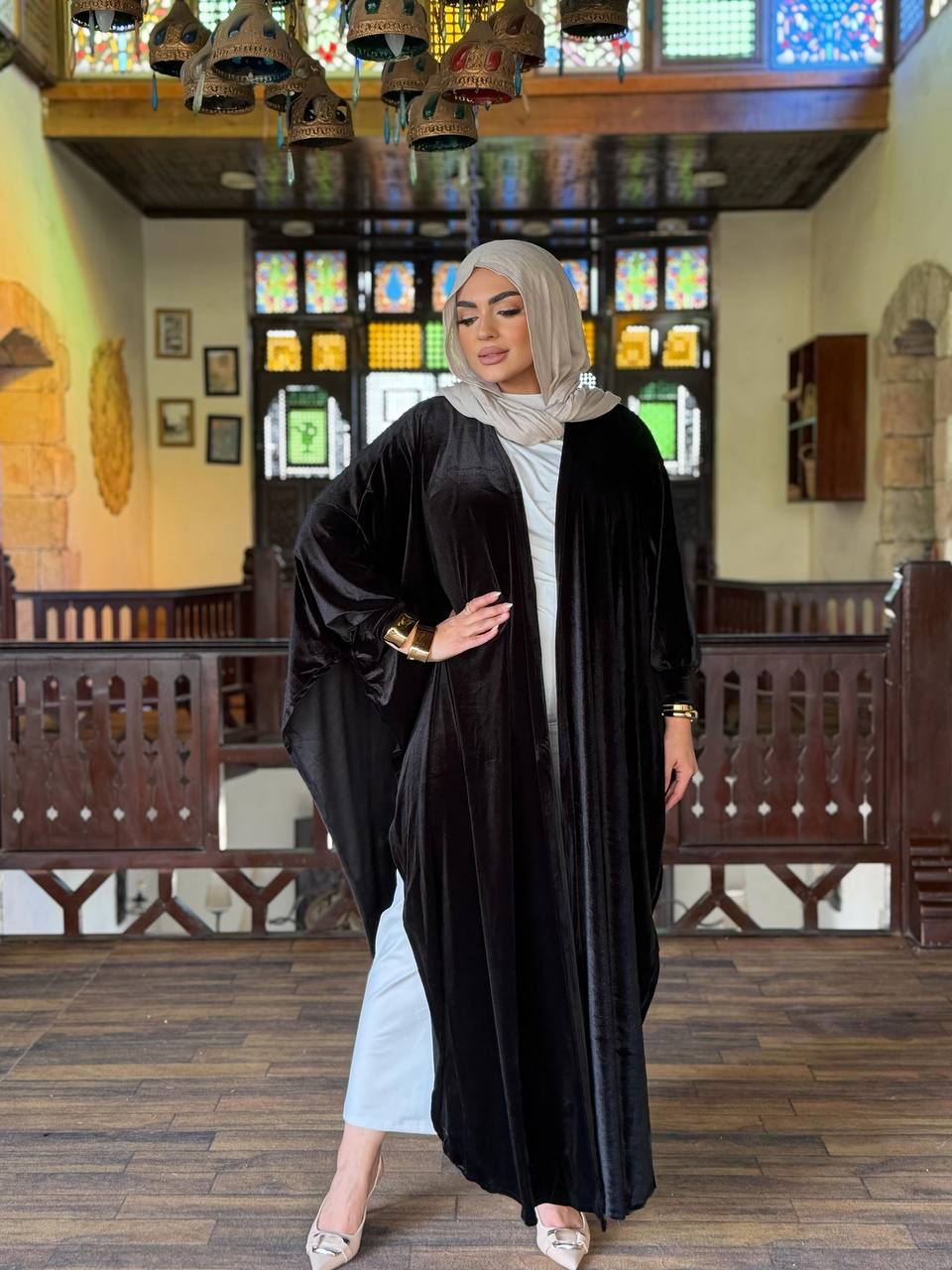 Kaftan Shawl Imported Velvet