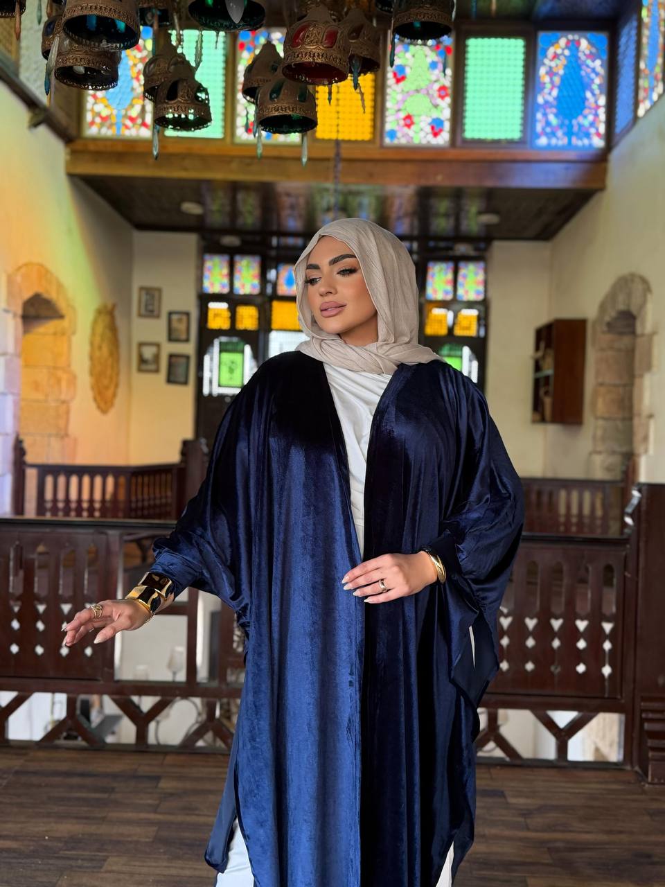 Kaftan Shawl Imported Velvet