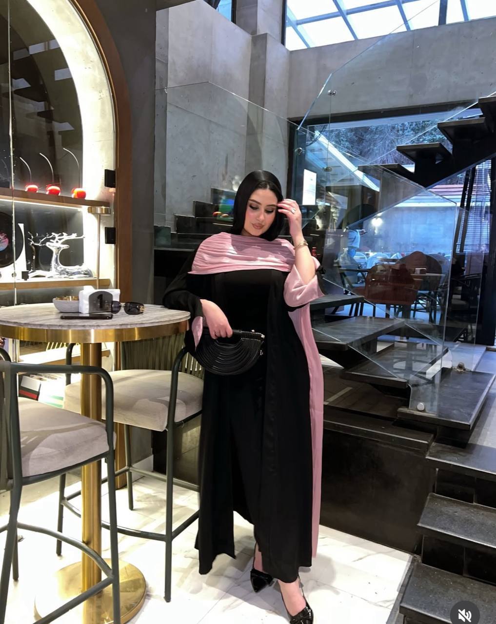 Kaftan Rawazlin with scarf