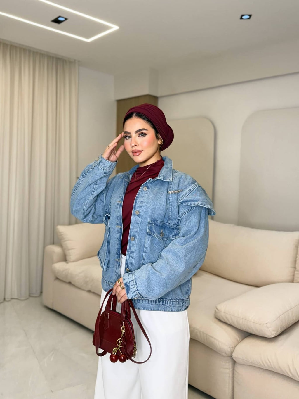 2-pocket denim jacket