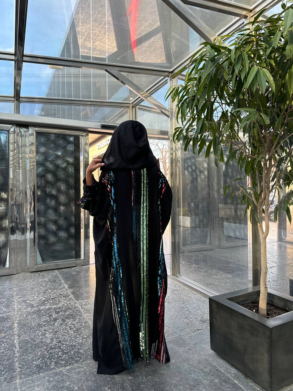 Stylish Kaftan with cheerful colours