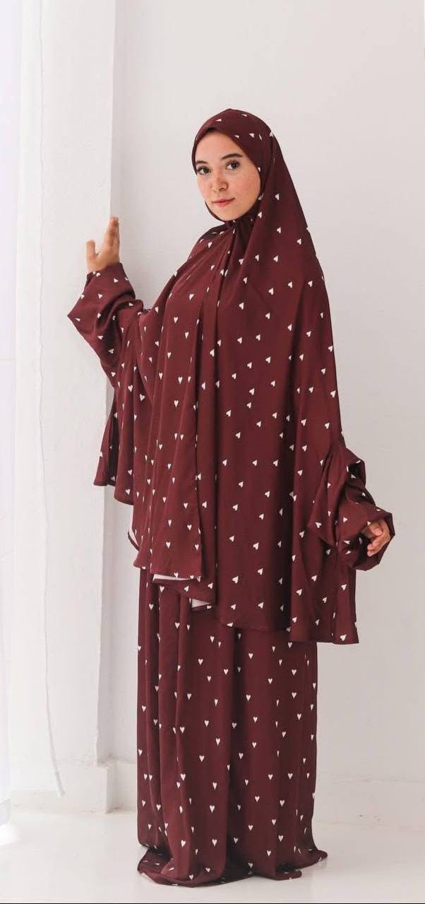 Two-piece prayer drape