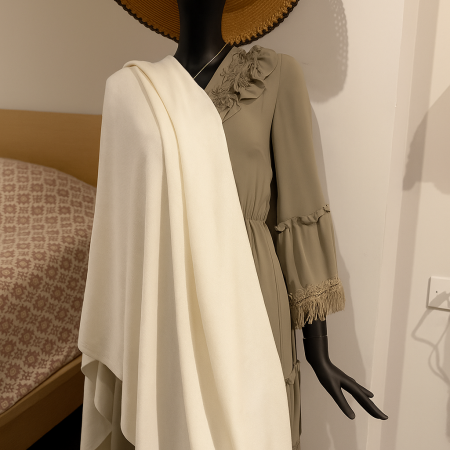 Handmade cotton shawl