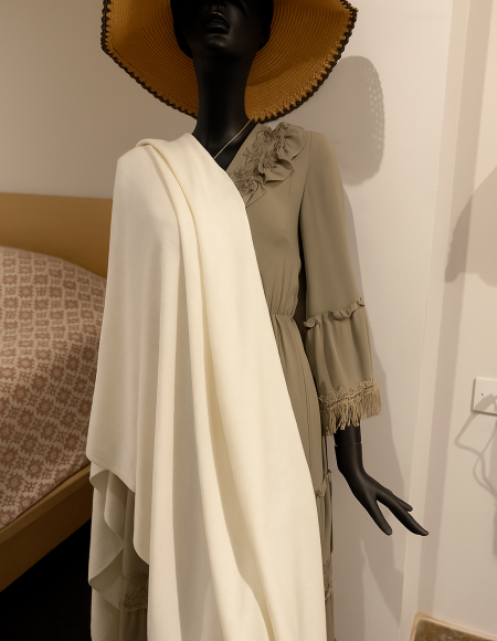 Handmade cotton shawl