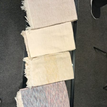 Handmade linen sofa cover