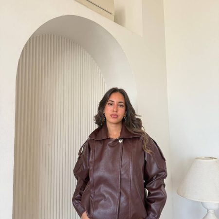 Oversized Premium Leather Jacket