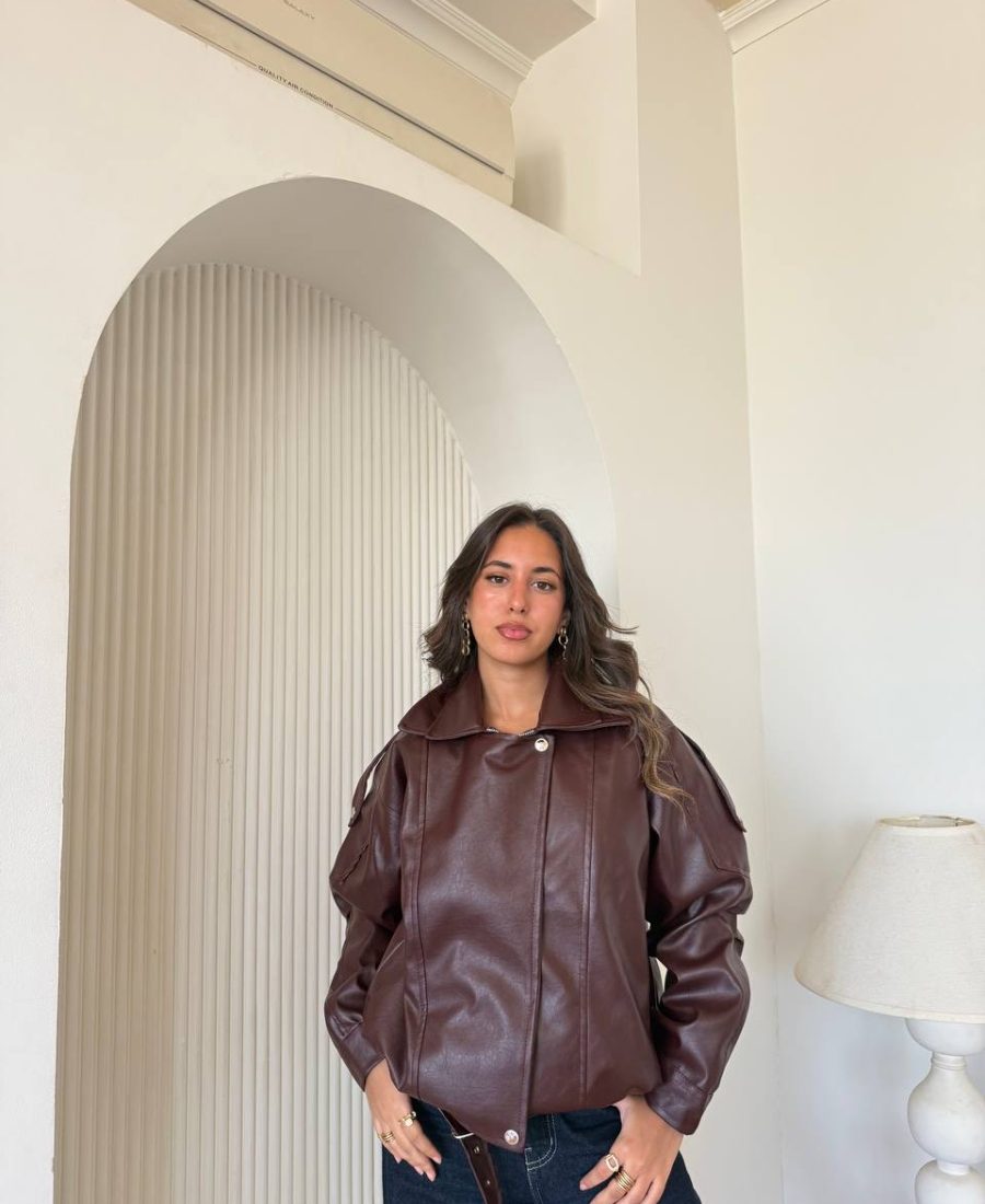 Oversized Premium Leather Jacket