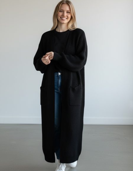 long sleeve long kardi